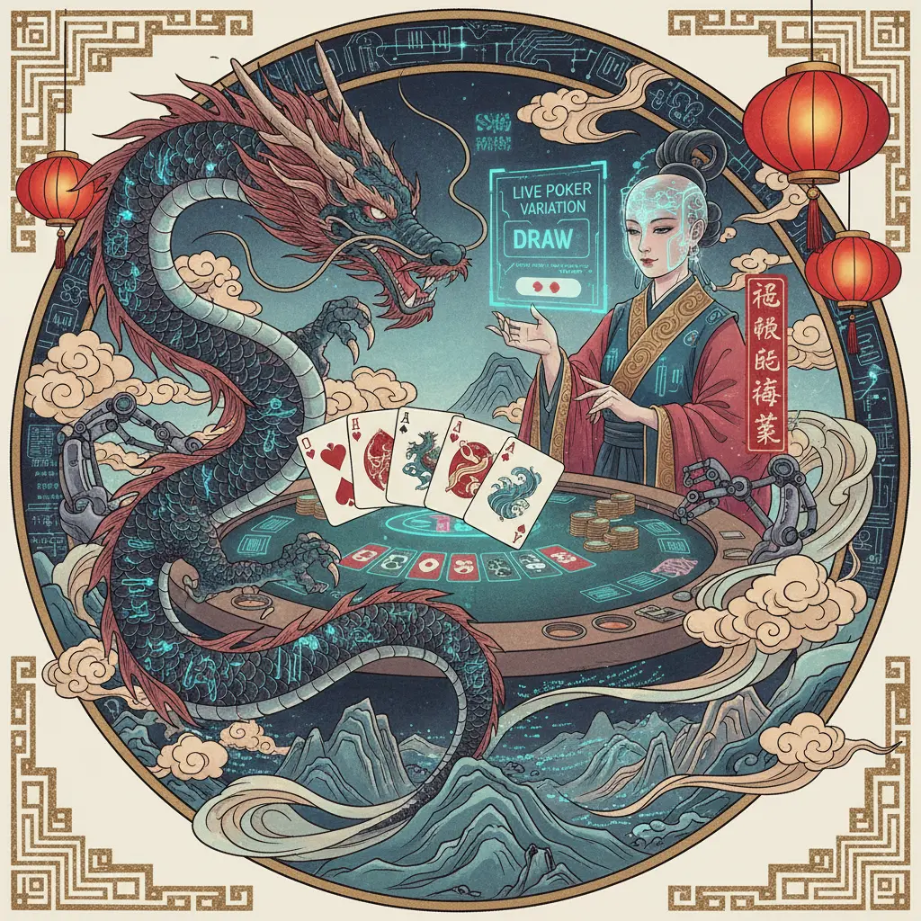 Live dealer poker variations - Card