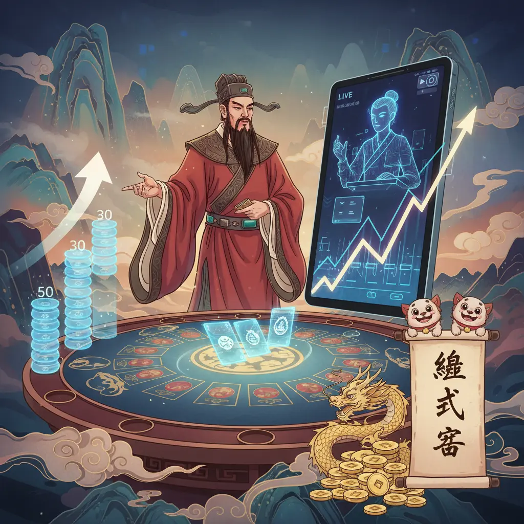 Live dealer baccarat strategies - Martingale